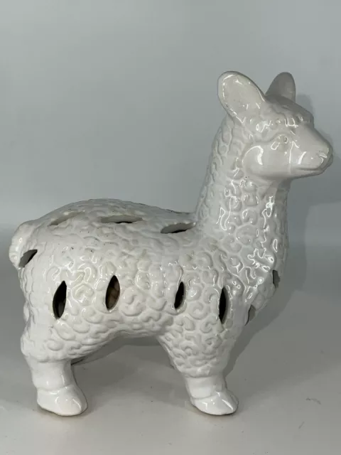 Llama Figurine Porcelain Decorative