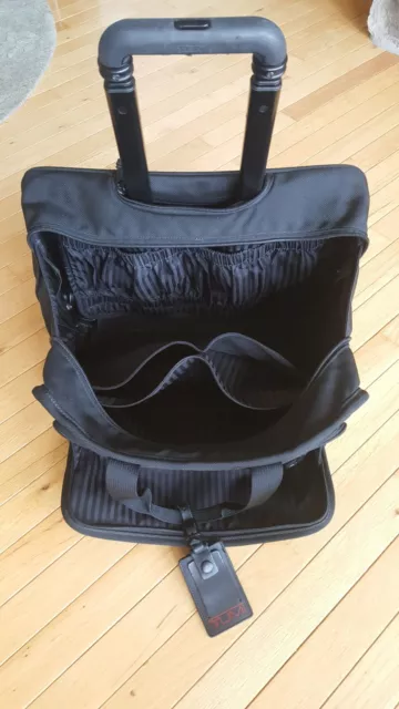 TUMI Tracer Wheel-A-Way Accessory Carry On Luggage Tote Notebook Computer Bag