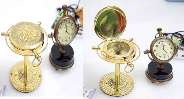 THE GOLDEN COMPASS Symbol Reader Alethiometer with Desktop Clock ...