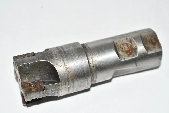 1-1/2'' 1.500 4FL Indexable End Mill Cutter 1-1/4'' Shank 4-1/4'' OAL