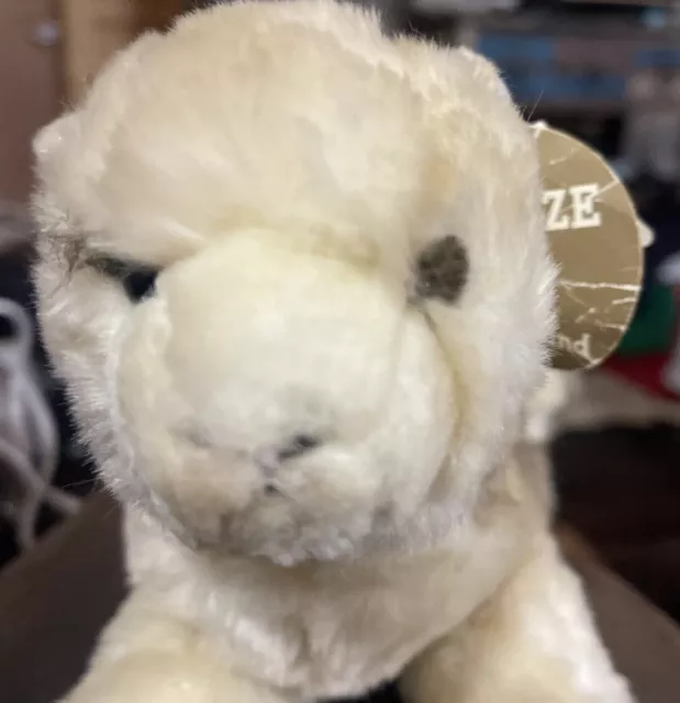 Dakin Lawanna Llama Alpaca Beige Long Pile Stuffed Animal Plush 16” Tall #24493