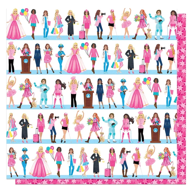 25er-Pack Fashion Dreams doppelseitiger Karton 12""x12""-Karriere FADR12-4319