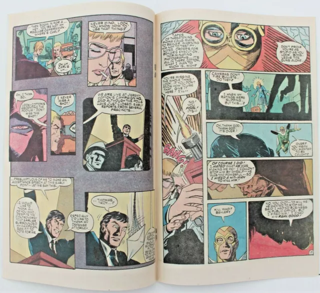 BLUE RIBBON Comics 4 a vfn+1984 bronze age RED CIRCLE Archie Comic All New FLY 3