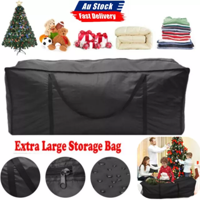 Extra Large Waterproof Christmas Tree Storage Bag Xmas Festive Zip Up Organiser