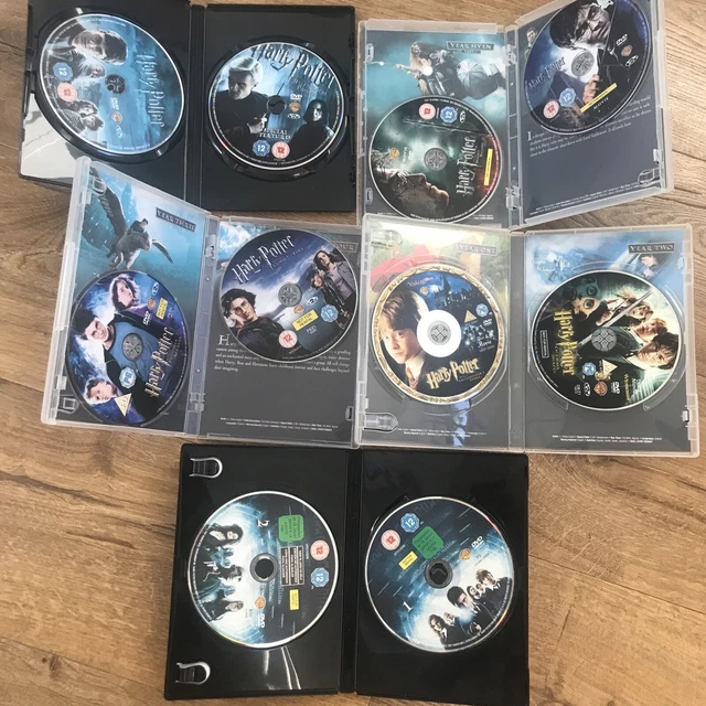 HARRY POTTER DVD Box Set 18 Complete 8 Film Collection Boxset Region