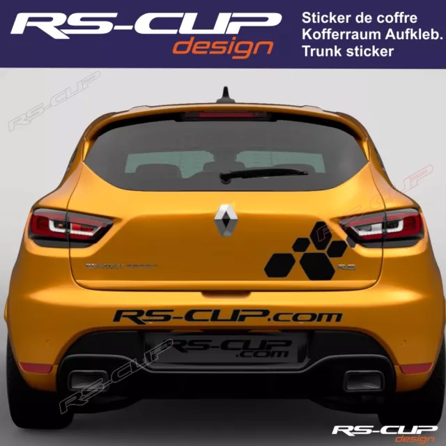 1402 sticker de coffre Renault Sport Megane Clio Twingo RS decal aufkleber