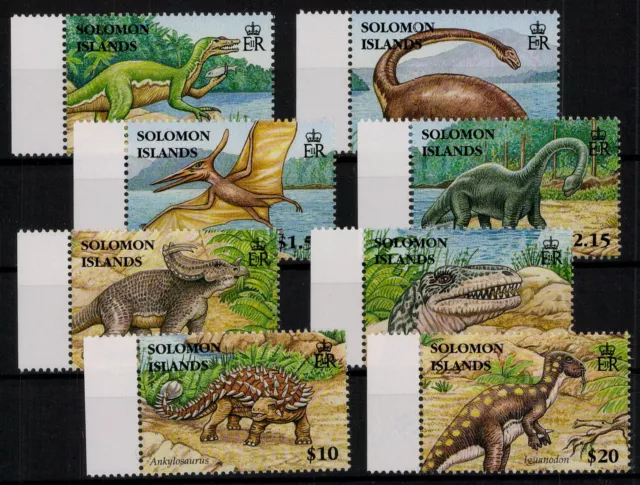 Salomoninseln; Prähistorische Tiere 2006 kpl. **  (12,-)
