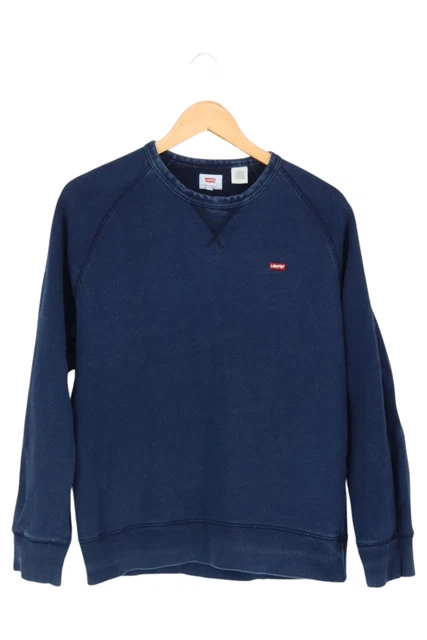 Felpa Levis uomo blu taglia M