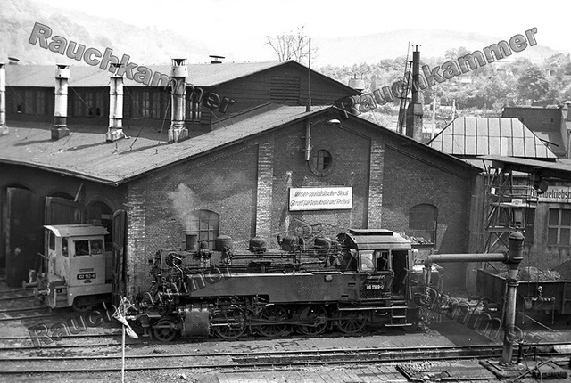 Bild-Datei + 10x15 Foto DR 86 1189-9 Bw Aue 1974 #D08505