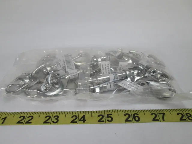 Package of 10 New Apex Campbell 1/2" Bolt Snap Swivel Round Eye T7615012 90lb