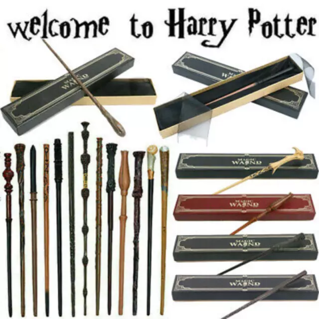 Harry Potter Wand Dumbledore Hermione Voldemort Malfoy Myth Magic Wand Boxed New