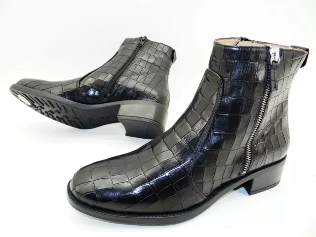 Unisa MALASIA Damen Schuhe Winter Ankle Boots Stiefelette Stiefel Gr.39 Leder