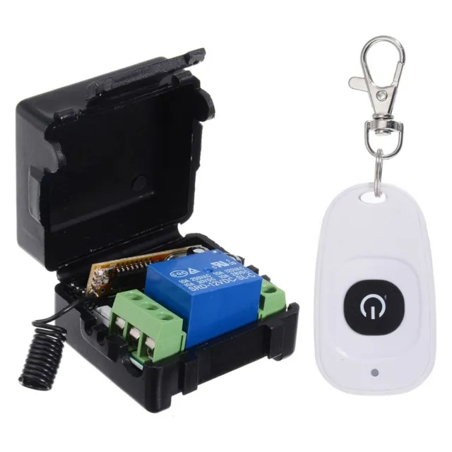 433MHz 12V 1CH Wireless Remote Control Transmitter Relay Switch Receiver Module
