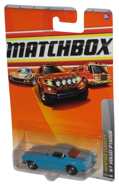 MATCHBOX HERITAGE CLASSICS 2009 Bleu 67 Volvo P1800S Jouet