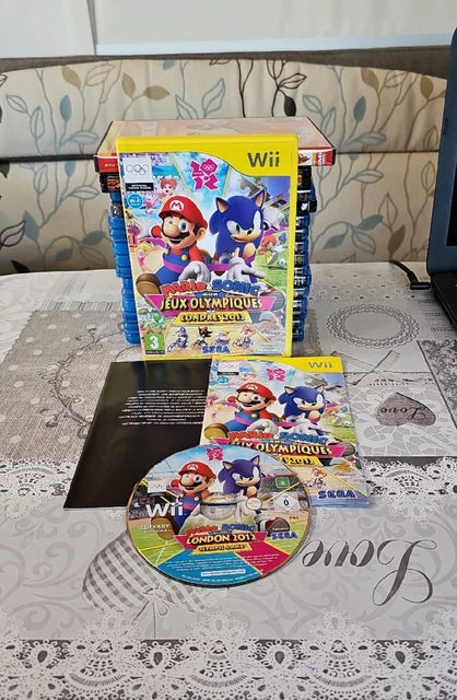 Mario & Sonic Aux Jeux Olympiques De Londres Nintendo Wii Fr Bon État