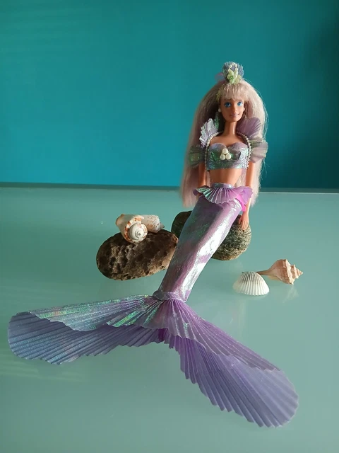 A 1993 Barbie 11570 Magical Hair Mermaid doll, unopened, box