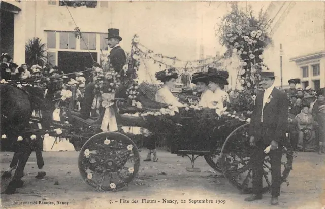 Cpa 54 Nancy Fete Des Flores Nancy September 12, 1909 (N°5
