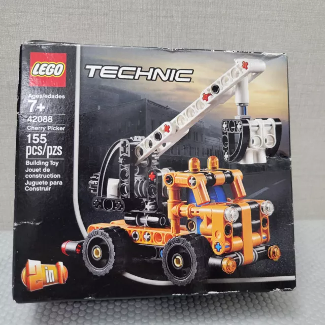 LEGO Technic 42088 Cherry Picker Set  Building Kit 155 Pcs Retired Set