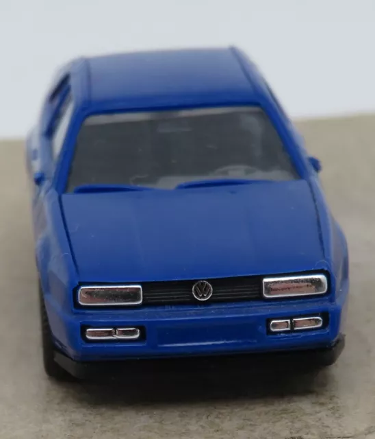 MICRO HERPA HO 1/87 VW VOLKSWAGEN CORRADO bleu outremer #20671 NO BOX 2