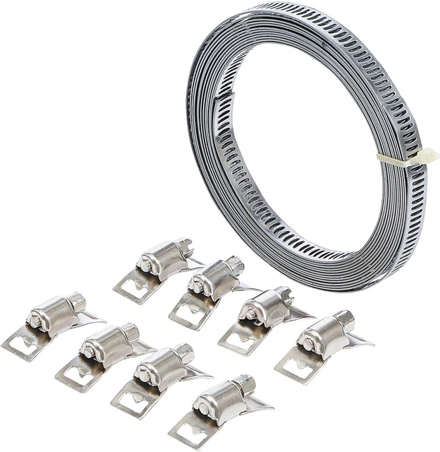Set fascette per tubi fai da te BGS, ""Infinite"", 3 m