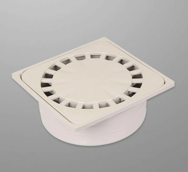 Kellerablauf 300 x 300 DN110 90° Gartenablauf Grau Kanaldeckel Hof Ablauf Siphon Kellerablauf 300 x 300 DN110 90° Gartenablauf Grau Kanaldeckel Hof Ablauf Siphon