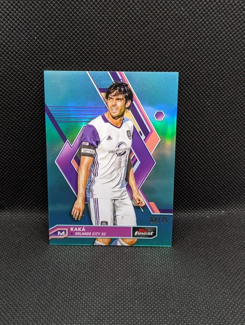 Kaka 75 R&b 2023 TOPPS FINEST MLS Aqua Refractor #106 Kaka /75 EUR 3,50 - PicClick IT
