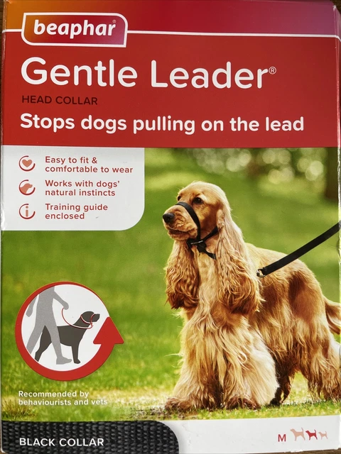 BEAPHAR GENTLE LEADER Head Collar Dog Lead Training STOPS Pulling