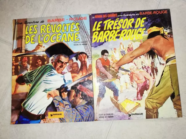 Lot 2 Bd Barbe Rouge Les Revoltes De L'oceane-Le Tresor De Barbe Rouge T 5 Et 11