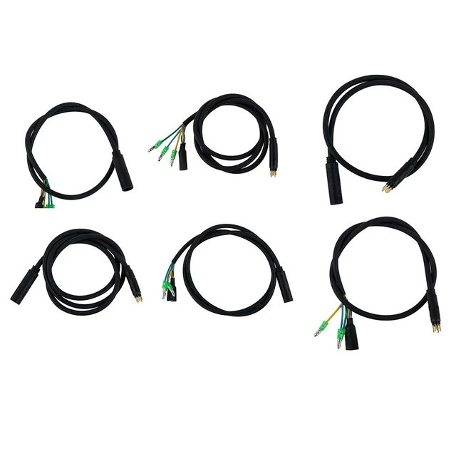 Universal Extension Cable Cord Front Rear Wheel Hub Rubber + Metal Waterproof