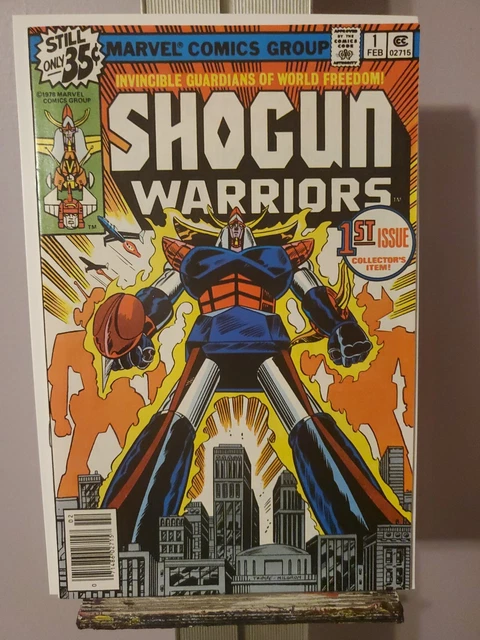 Shogun Warriors  #1  Feb-1979,  Marvel Bronze Age Newstand 1st Appearance VF/NM