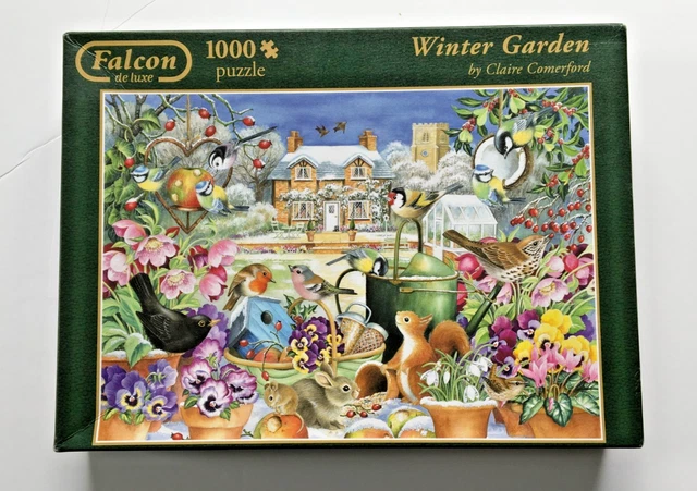 FALCON JIGSAW PUZZLE 1000 Pieces - Winter Garden by Clare Cromerford £5 ...