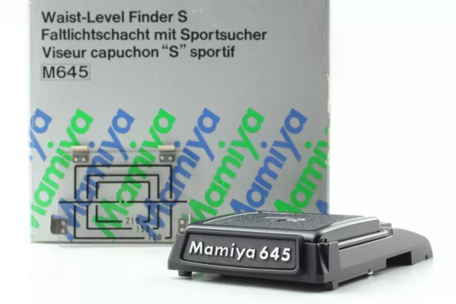 [ Haut Mint Emballé Avec / Réticule] Mamiya 645 Taille Level Viseur S M645 1000S