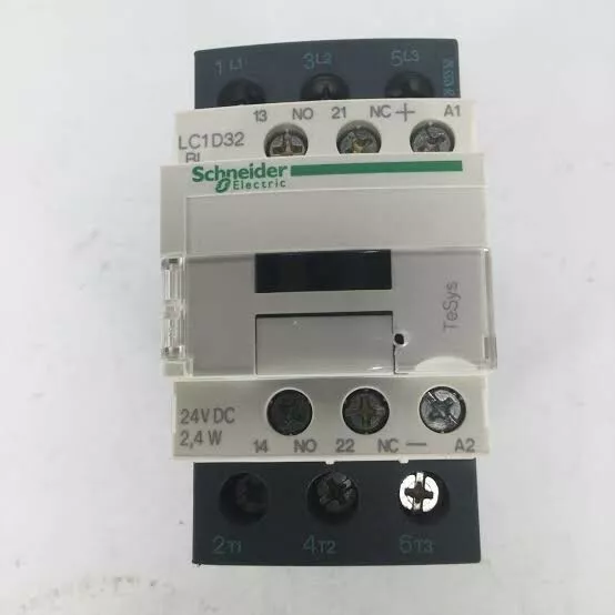 Schneider Electric LC1D32BL TeSys D contactor -3P(3 NO) 440 V -32A -24 V DC coil