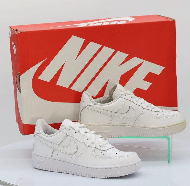 Nike Air Force 1 Low Infants Trainers White Leather Childrens Gr