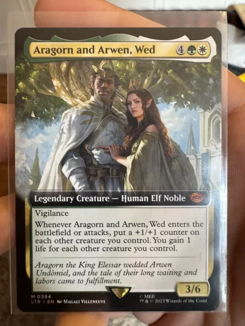 MTG Aragorn and Arwen, Wed The Lord of the Rings: Tales of Middle-earth 0394 M