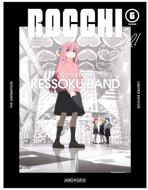 BOCCHI THE ROCK Vol.6 First Limited Edition Blu-ray Soundtrack CD Booklet Japan
