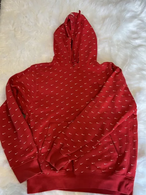 NIKE ALL OVER Swoosh Hoodie 18.00 PicClick UK