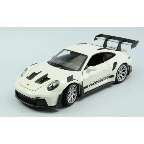 Welly Modellino Porsche 911 Carrera S - Bianco - Auto Giocattolo Da Collezione 1:24