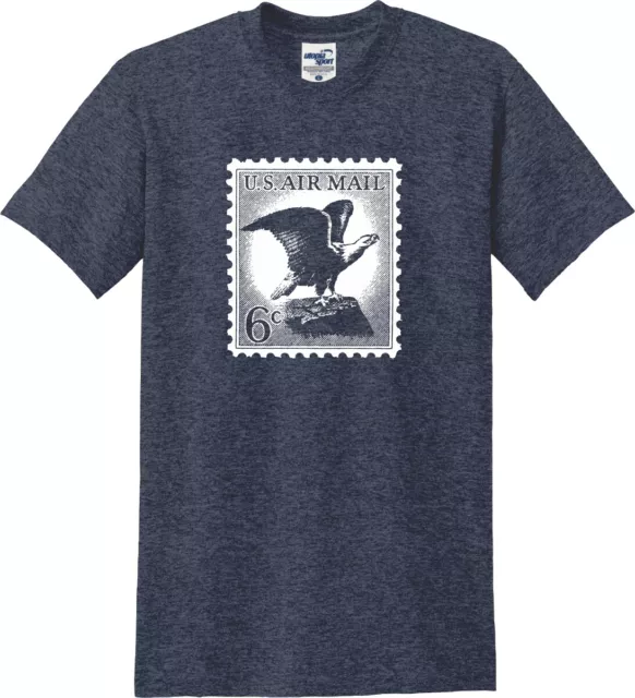 Post Office Eagle Stamp 6¢ T-Shirt (S-5X)