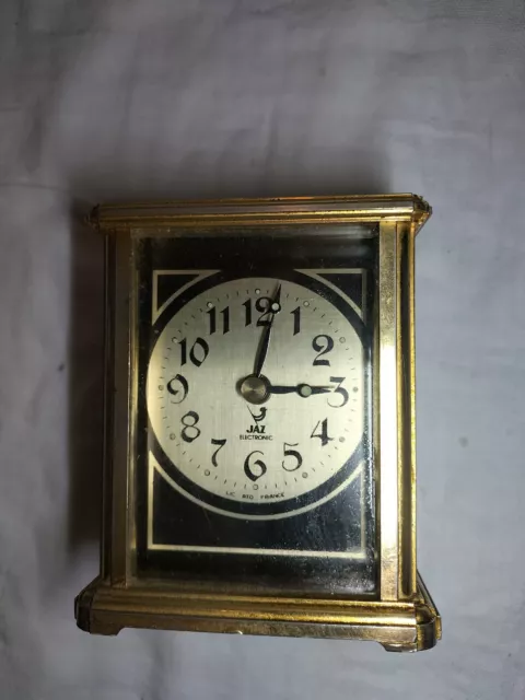 Pendulette JAZ, Montre Ancienne, Horloge Vintage