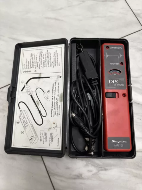 Snap-On MT2700  KV Ignition Spark Tester With Case