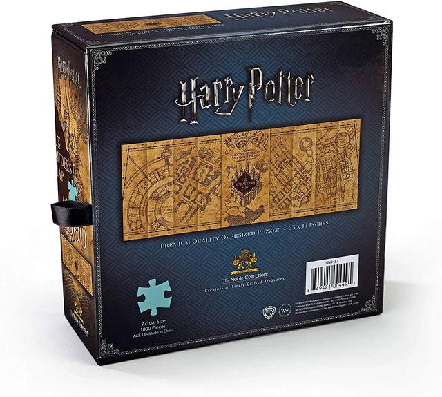 HARRY POTTER MARAUDERS Map PUZZLE 1000pc Noble Collection Map of the