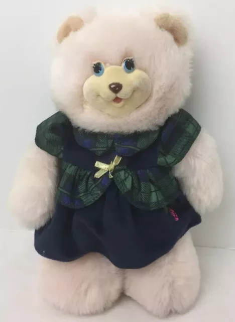 Sarahberry Plush Bear Fisher Price 1998 Light Pink 10"