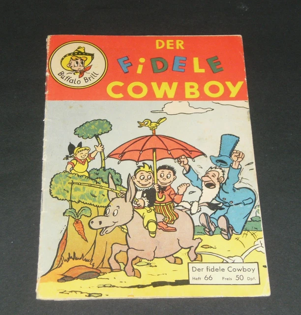 Fidele DER FIDELE COWBOY&& numero originale n. 66 (1954-57) della casa ...