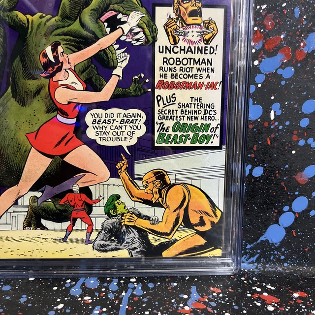 Doom Patrol #100 (Dec 1965, DC) CGC GRADED 8.5 - ORIGIN OF BEAST BOY - 🔑 ISSUE 5