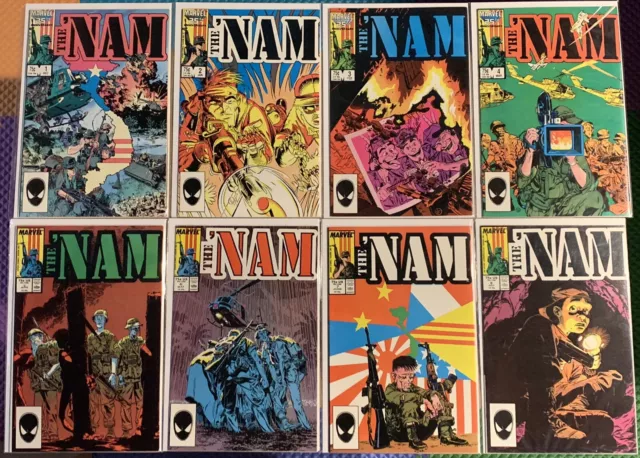 Marvel Comics The ‘Nam LOT of 62 Issues