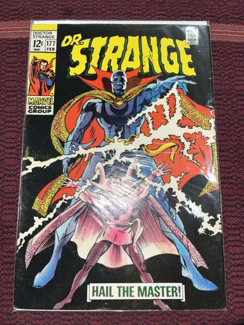 Dr Strange #177 1st Masked Costume   1968 Marvel Comics