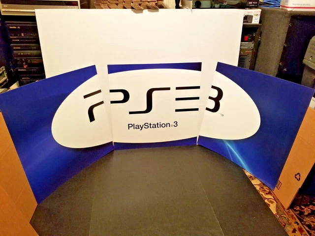 Playstation 3  - Official Vinyl Poster - 3 Piece - 24"x72" - Rare
