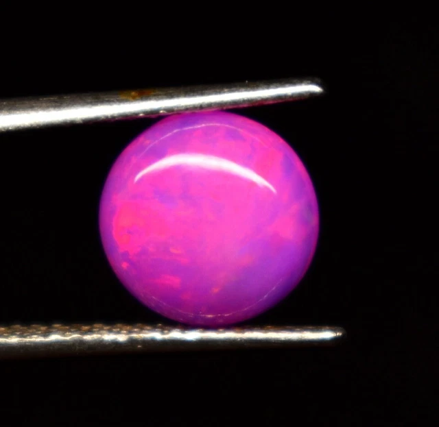 Naturel éthiopien rose rond AAA + opale 8.1x3.7mm pierres précieuses en...