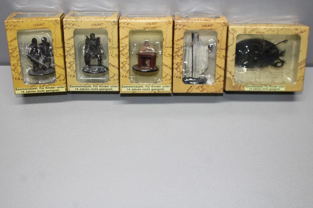Eaglemoss 5 Figures The Lord of the Rings Original Packaging #a800